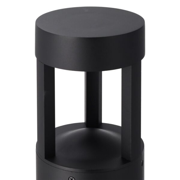 Baliza LED Exterior  "San Luis" 30Cm 10W 220VAC 3000ºK Negro