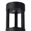 Baliza LED Exterior  "San Luis" 30Cm 10W 220VAC 3000ºK Negro