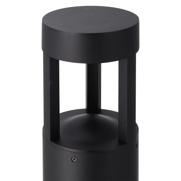 Baliza LED Exterior  "Al Marj" 60Cm 10W 220VAC 3000ºK Negro