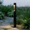 Baliza LED Exterior  "Fredericksburg" 90Cm 10W 220VAC 3000ºK Negro