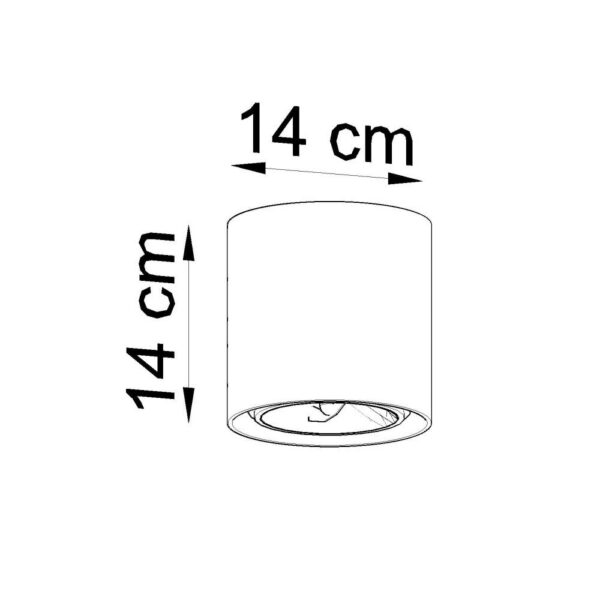 Lámpara de Techo "Cullo"  [SOL-SL.0645]