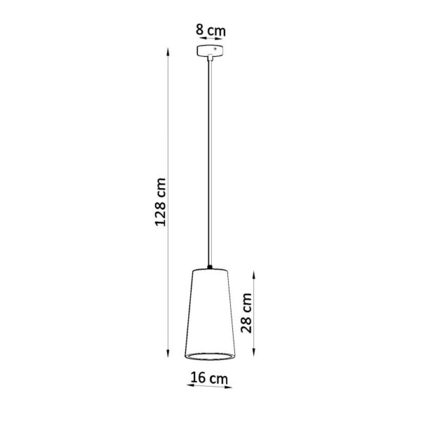Lámpara Colgante "Gulcan"  [SOL-SL.0849]
