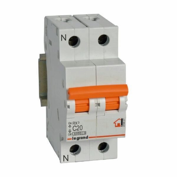 LEGRAND-Magnetotérmico Rx³ - 1P+N - 230 V~ - 20A - Curva C [SON-419927]