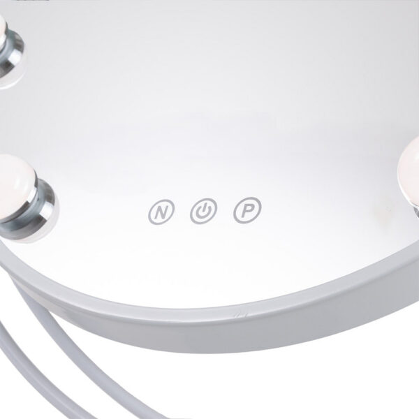 Espejo Iluminado Maquillaje LED 4200ºK 48x43Cm Blanco 40.000H [SUN-KRS-430-W