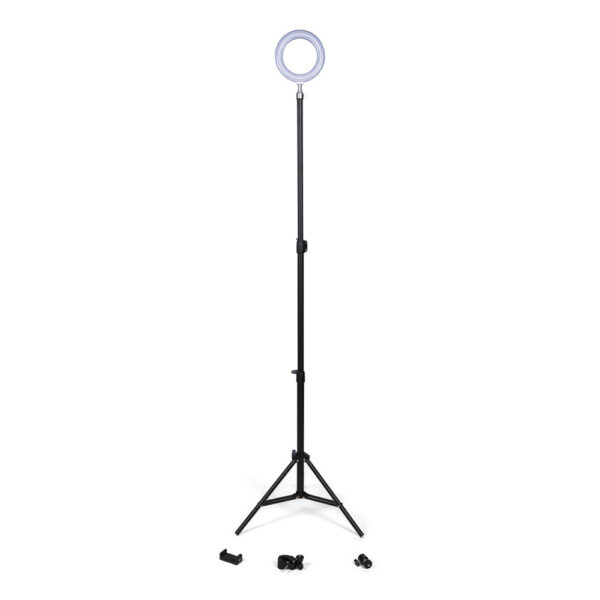sun_rl6_200_1_b02b4c74-0790-451b-861a-bea9dfbd69f4-5 Trípode 8W 6000ºK Iluminación Videoblogs 8W Ø16Cm 68►200Cm Regulable 40.000H [SUN-RL6-200