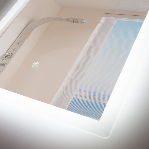 Espejo Iluminado Baño LED 15W 4200ºK 50x70Cm Interruptor Táctil Dimable 40.000H [SUN-SYJ-16301]