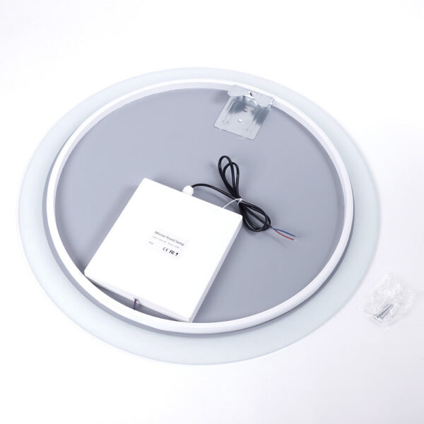 Espejo Iluminado Baño LED 15W 4200ºK Ø60Cm Interruptor Táctil Dimable 40.000H [SUN-SYJ-16308]