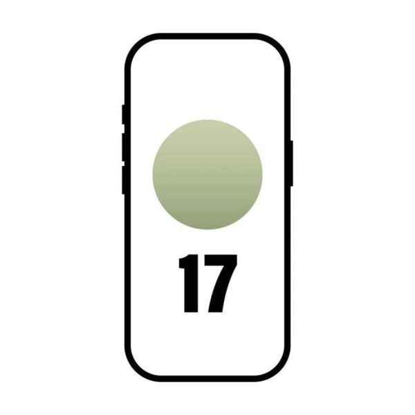 Smartphone Apple iPhone 17 512GB/ 6.3"/ 5G/ Verde salvia
