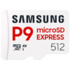 art_sam-microsd20p920exp20512gb_1 Tarjeta de Memoria Samsung P9 Express 512GB microSD XC/ Clase 10/ 800MBs