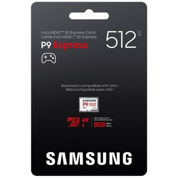 art_sam-microsd20p920exp20512gb_2 Tarjeta de Memoria Samsung P9 Express 512GB microSD XC/ Clase 10/ 800MBs
