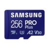 Tarjeta de Memoria Samsung PRO Plus 2023 256GB microSD XC/ Clase 10/ 180MBs