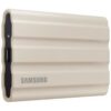 Disco Externo SSD Samsung Portable T7 Shield 1TB/ USB 3.2/ Beige