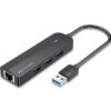 Hub USB 3.0 Vention CHNBB/ RJ45/ 3xUSB/ 1xMicroUSB PD