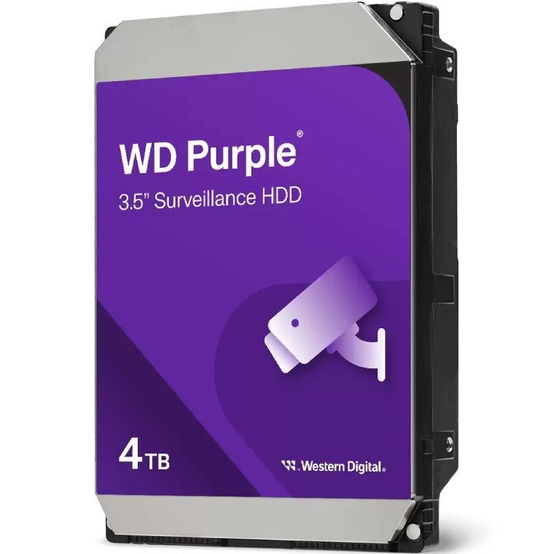 HDD WD 3.5 4TB 128MB SATA3 PURPLE - miniatura 2