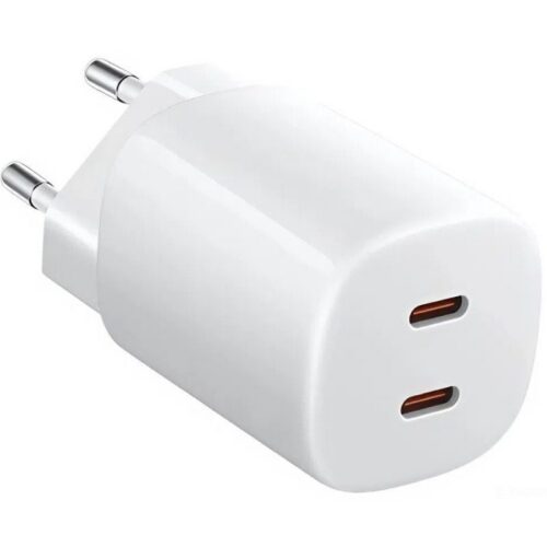 Cargador de Pared Xiaomi 45W Nano Turbo Charging Power Adapter/ 2xUSB Tipo-C/ 45W