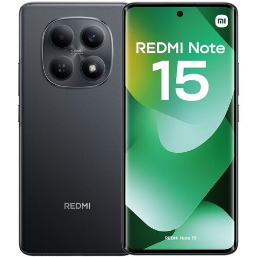 Smartphone Xiaomi Redmi Note 15 6GB/ 128GB/ 6.77"/ Negro