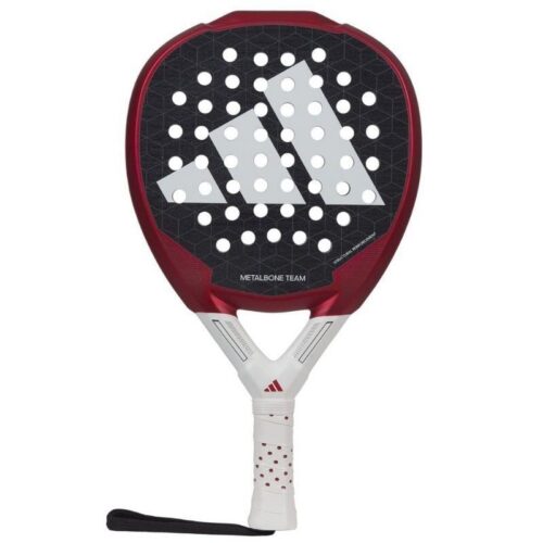 Pala de Pádel Adidas Metalbone 3.3 2024/ Negra, Blanca y Roja