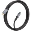 Cable USB 3.2 Tipo-C Aisens A107-0988/ USB Tipo-C Macho - USB Tipo-C Macho/ Hasta 100W/ 20Gbps/ 3m/ Negro