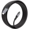 Cable USB 3.2 Tipo-C Aisens A107-0990/ USB Tipo-C Macho - USB Tipo-C Macho/ Hasta 100W/ 10Gbps/ 5m/ Negro