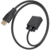 Cable Conversor Aisens A122-1010 SVGA Macho/ HDMI Macho/ 1m/ Negro