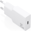 Cargador de Pared GaN Aisens A110-0999/ 1xUSB Tipo-C/ 25W/ Blanco