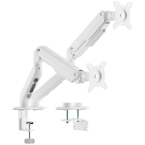 art_ais-sop20dt32tsr-437_1 Soporte de Mesa con Contrapeso para 2 Monitores Aisens DT32TSR-437/ Giratorio/ Inclinable/ hasta 9kg