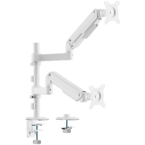 art_ais-sop20dt32tsr-441_1 Soporte de Mesa con Contrapeso para 2 Monitores Aisens DT32TSR-441/ Giratorio/ Inclinable/ hasta 9kg