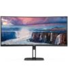 Monitor Profesional Ultrapanorámico Curvo AOC CU34V5C/BK 34"/ WQHD/ Multimedia/ Negro