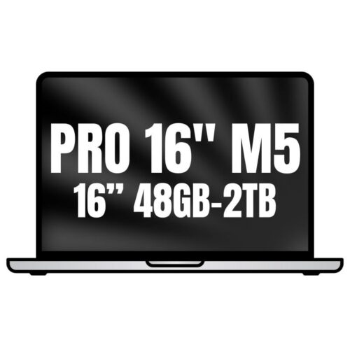 Apple Macbook Pro 16"/ M5 Max 18-Core CPU/ 48GB/ 2TB SSD/ 40-Core GPU/ Plata