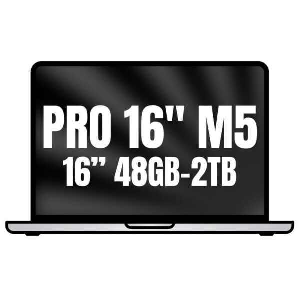 art_apl-book20pro20mge94ybardera_1 Apple Macbook Pro 16"/ M5 Max 18-Core CPU/ 48GB/ 2TB SSD/ 40-Core GPU/ Plata