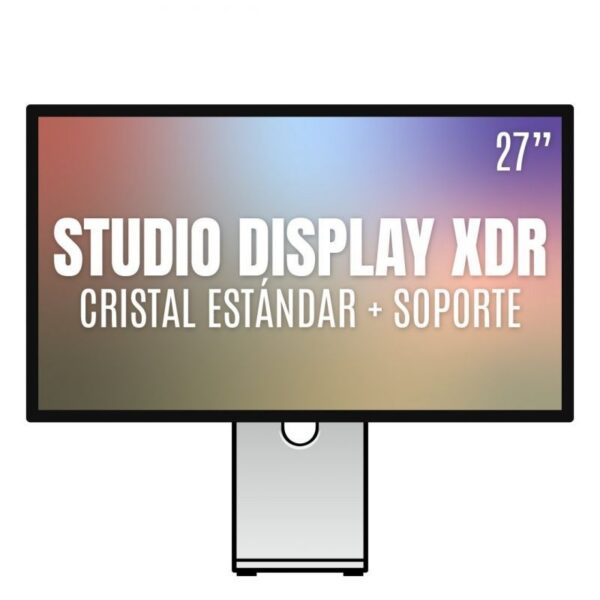 Apple Studio Display XDR 27"/ Cristal Estándar / Soporte con altura e inclinación ajustable
