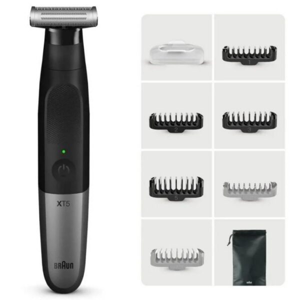 Afeitadora Braun Wet and Dry Serie X XT5200/ con Batería/ 6 Accesorios
