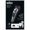 Cortabarbas Braun BeardTrimmer 7 BT7420/ con Batería/ 6 Accesorios