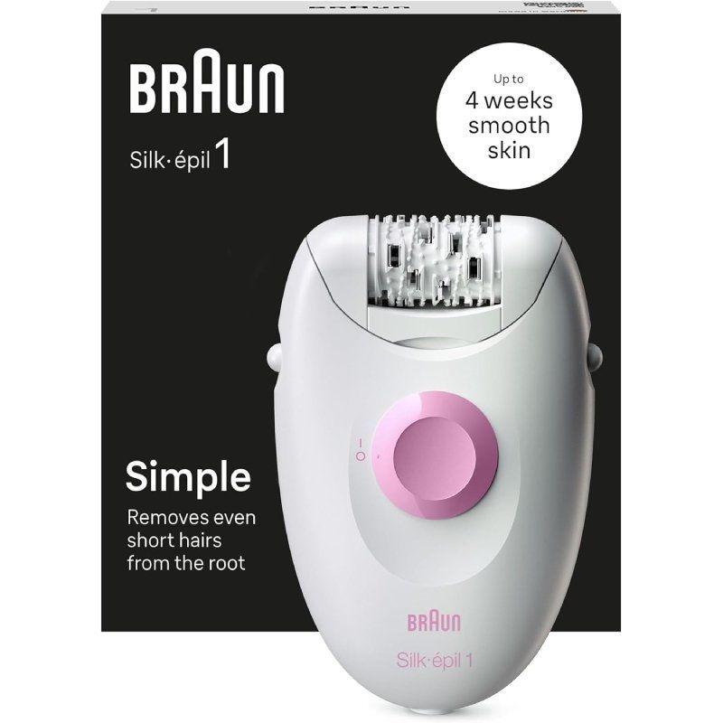 Depiladora Braun Silk Epil Series 1 1-010/ Con Cable - Ontronic