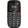 Teléfono Móvil Gigaset GL395 para Personas Mayores/ Negro
