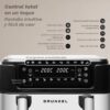 Freidora por Aire Airfryer / Sin Aceite Grunkel Dualflexifryer/ 2800W/ Capacidad 10L