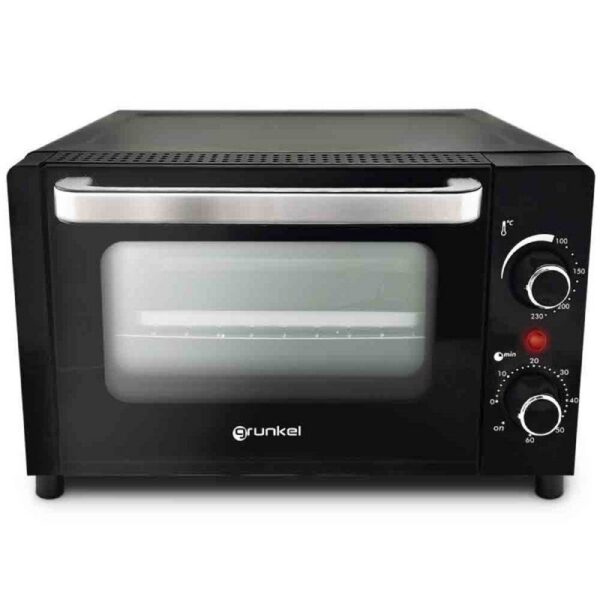 Horno de Sobremesa Grunkel HR-10MINI/ 1600W/ Capacidad 10L/ Negro