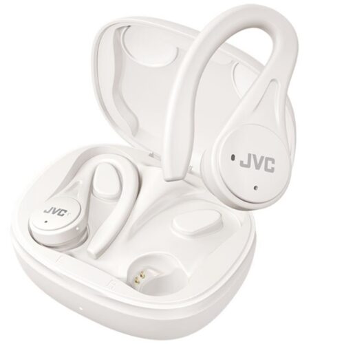 Auriculares Bluetooth JVC HA-EC25T con estuche de carga/ Autonomía 7.5h/ Blancos