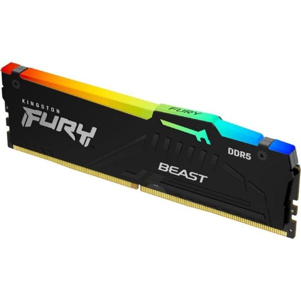 Memoria RAM Kingston FURY Beast RGB EXPO 32GB/ DDR5/ 6000MHz/ 1.4V/ CL30/ DIMM