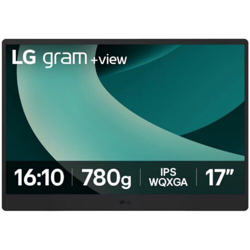 art_lg-m2017mt7020asdwu_1 Monitor Portátil LG Gram +view 17MT70.ASDWU 17"/ WQXGA/ Multimedia/ Negro y Plata