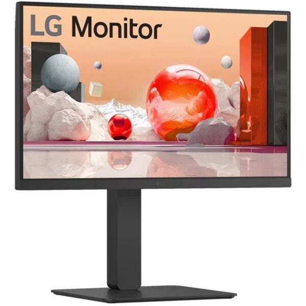 Monitor Profesional LG 24BA650-B 23.8"/ Full HD/ Multimedia/ Negro