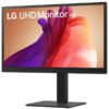 Monitor Profesional LG UltraFine 27BA45U-B 27"/ 4K/ Regulable en altura/ Negro