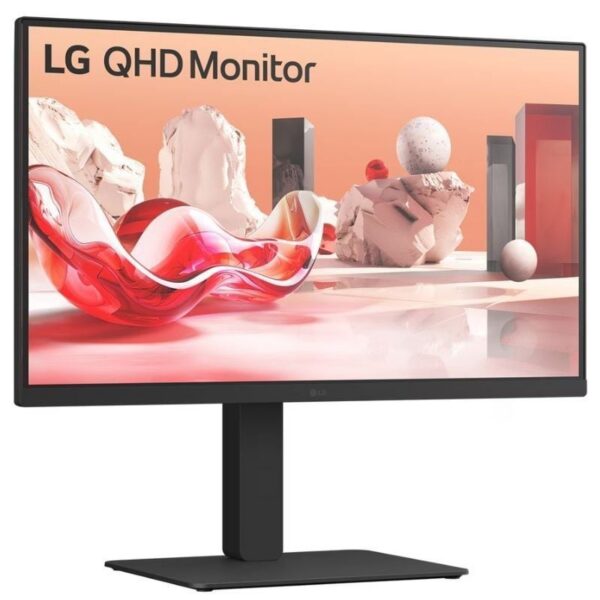 Monitor Profesional LG 27BA75QB-B 27"/ QHD/ Multimedia/ Negro