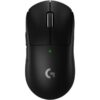 Ratón Gaming Inalámbrico Logitech PRO X Superlight 2/ Batería recargable/ Hasta 44000 DPI/ Negro