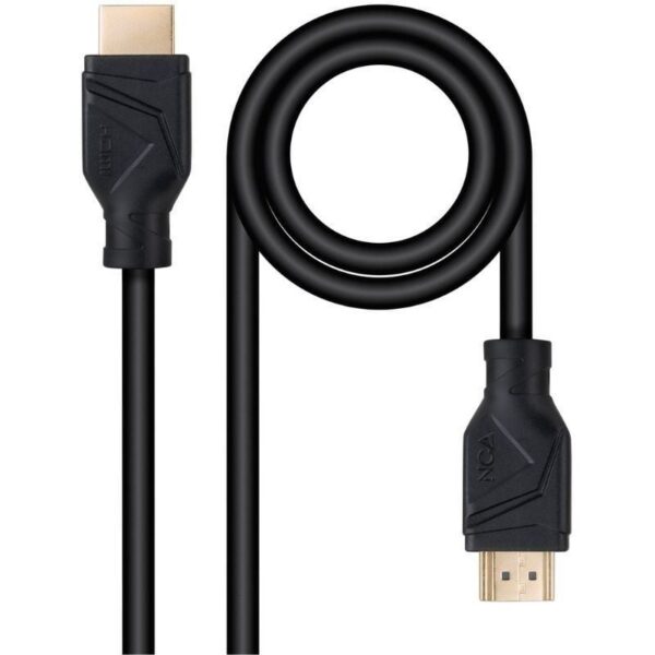 Cable HDMI 2.1 8K Nanocable 10.15.8301/ HDMI Macho - HDMI Macho/ 1m/ Negro