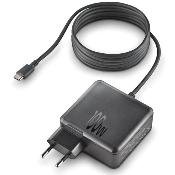 Cargador de Portátil GaN NGS GAN100W-C USB Tipo-C/ 100W/ Automático/ Voltaje 5-20V