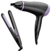 Pack Secador y Plancha para el Pelo Remington Style Essentials