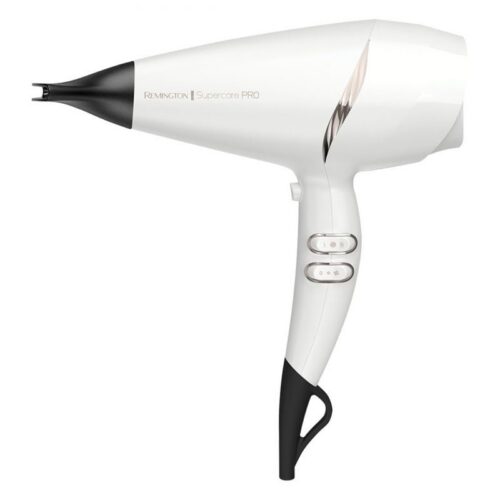 Secador Remington SuperCare Pro 2200 AC7200W/ 2200W/ Iónico/ Blanco
