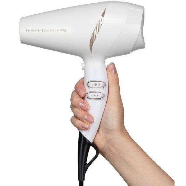 art_rem-pae-sec20supercr20p2022_2 Secador Remington SuperCare Pro 2200 AC7200W/ 2200W/ Iónico/ Blanco