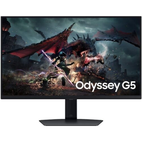 art_sam-m20s27dg502eu_1 Monitor Gaming Samsung Odyssey G5 G50D S27DG502EU 27"/ QHD/ 1ms/ 180Hz/ IPS/ Regulable en Altura/ Negro
